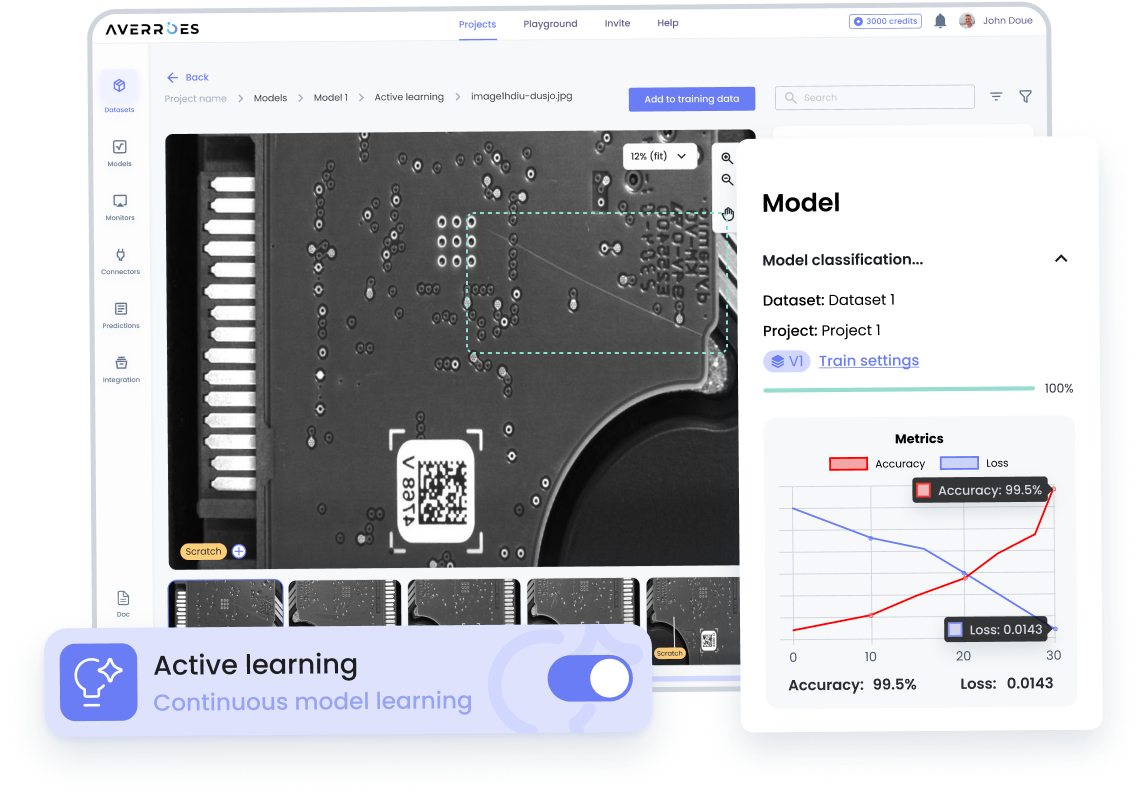 Active Learn-o-matic feature